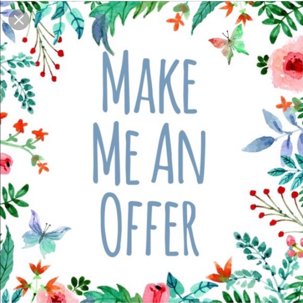 Send offers! Reasonable offers always welcome :)